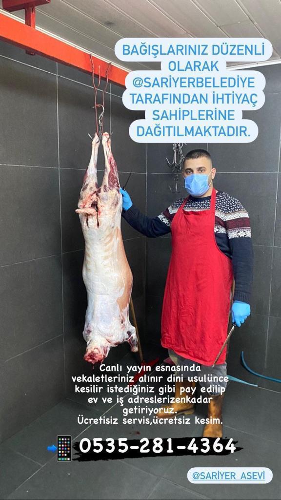 Sarıyer adak kurban